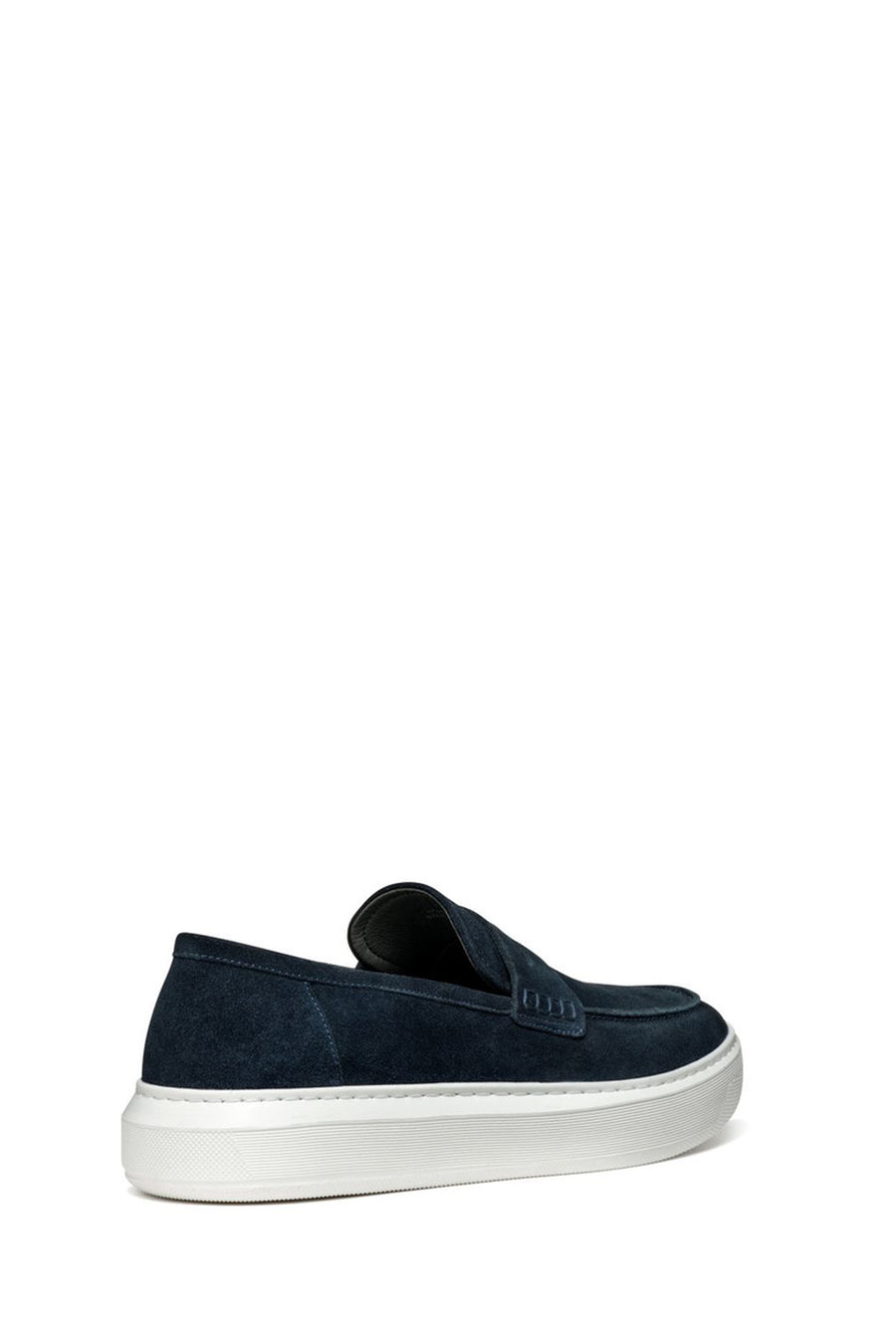 Geox Erkek Lacivert Deiven Süet Deri Casual Loafer