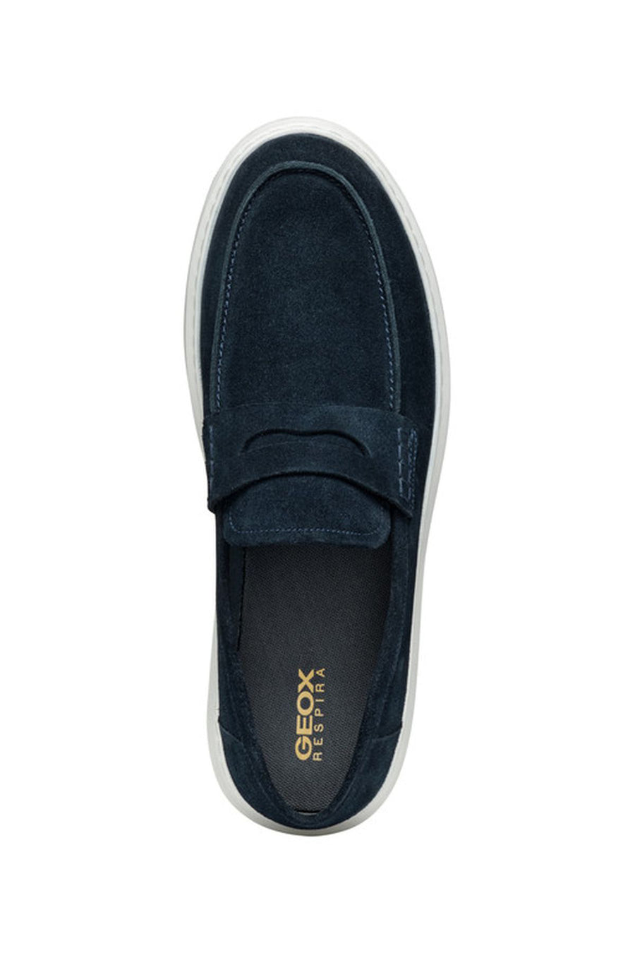 Geox Erkek Lacivert Deiven Süet Deri Casual Loafer