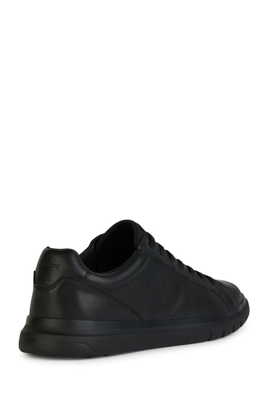 Geox Erkek Siyah Spherica Bağcıklı Deri Casual Sneaker