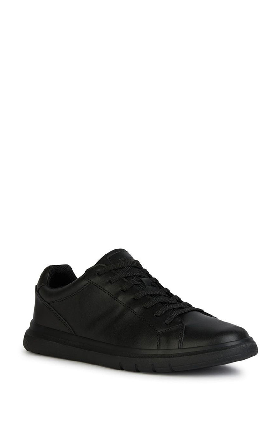 Geox Erkek Siyah Spherica Bağcıklı Deri Casual Sneaker