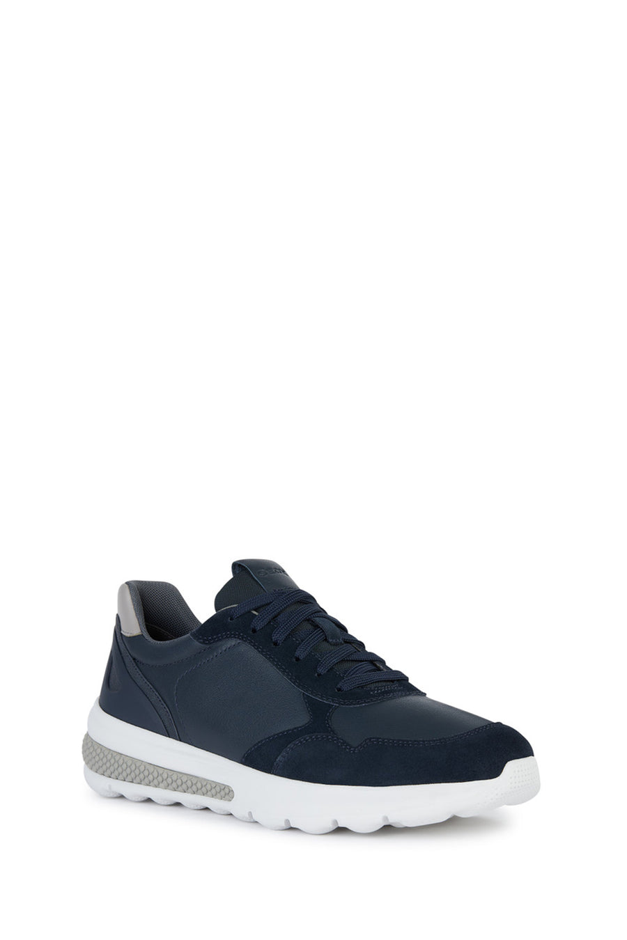 Geox Erkek Lacivert Spherica Bağcıklı Kumaş Sneaker