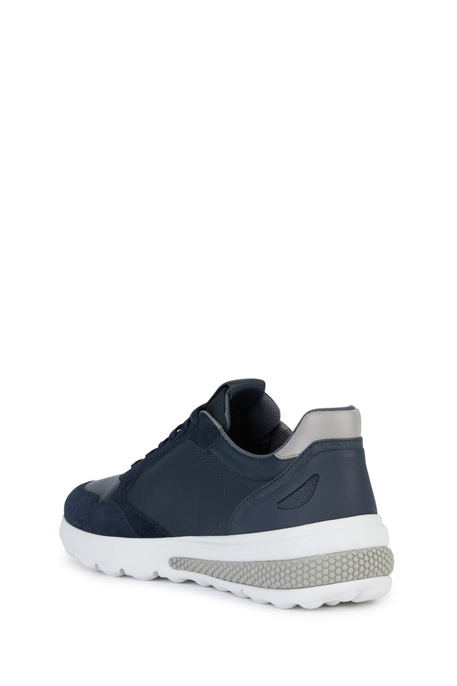 Geox Erkek Lacivert Spherica Bağcıklı Kumaş Sneaker
