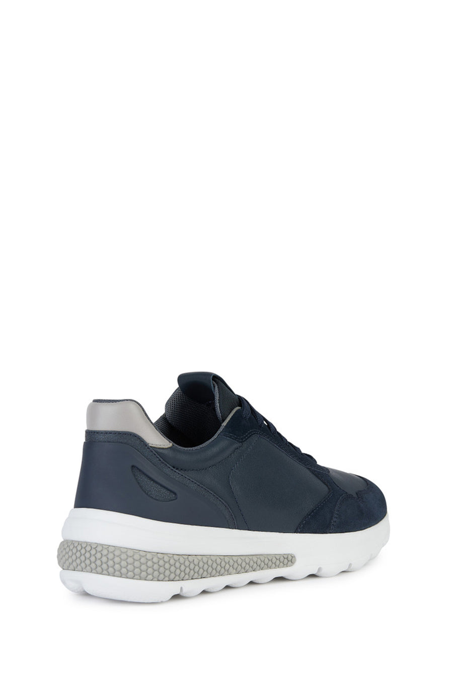 Geox Erkek Lacivert Spherica Bağcıklı Kumaş Sneaker