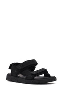 Geox Erkek Siyah Xand 2s Kumaş Sandalet | Derimod