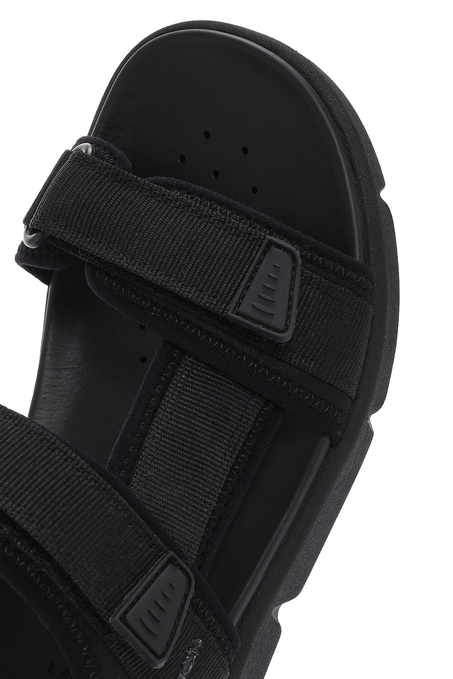 Geox Erkek Siyah Xand 2s Kumaş Sandalet