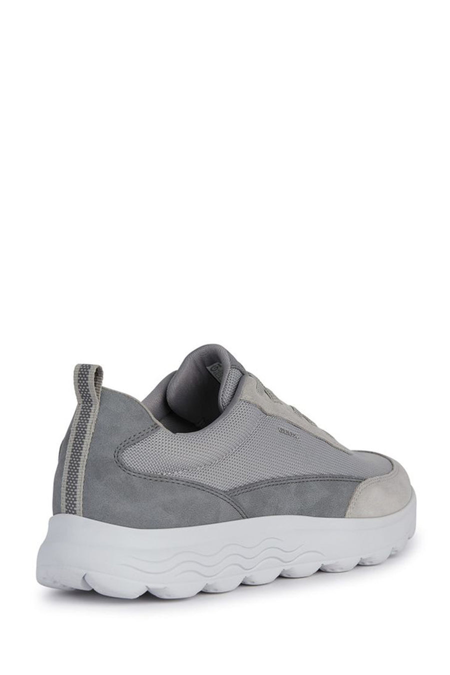 Geox Erkek Gri Spherica Bağcıklı Kumaş Sneaker