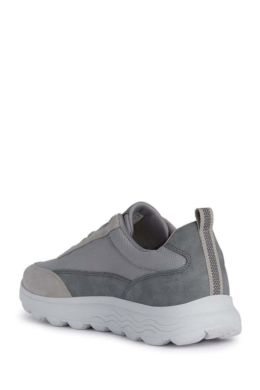 Geox Erkek Gri Spherica Bağcıklı Kumaş Sneaker