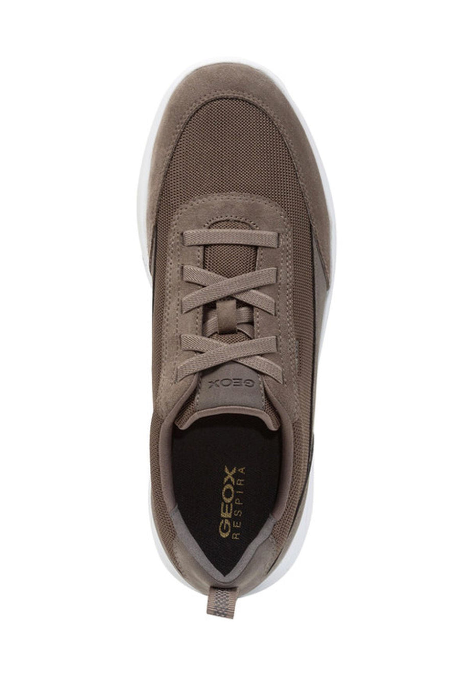 Geox Erkek Vizon Spherica Bağcıklı Kumaş Sneaker