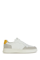 Geox Erkek Beyaz Deri Sneaker | Derimod