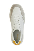 Geox Erkek Beyaz Deri Sneaker | Derimod