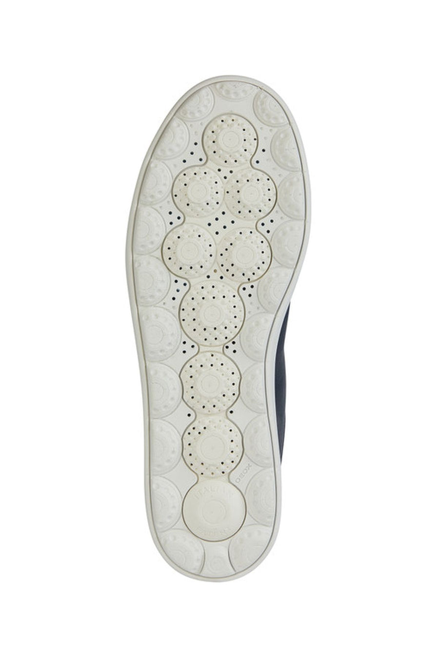 Geox Erkek Lacivert Spherica Ecub-1 Bağcıklı Deri Sneaker