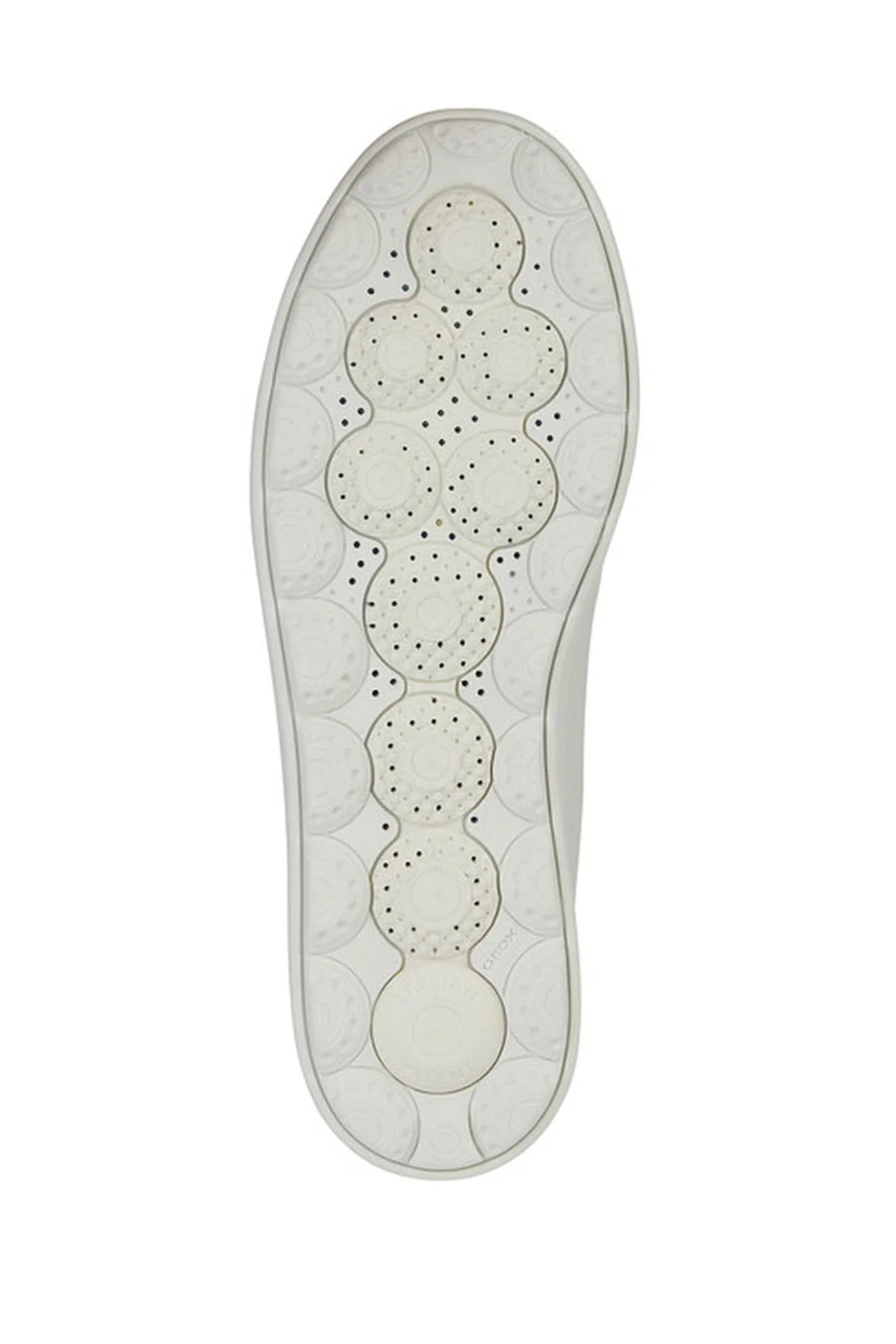 Geox Erkek Beyaz Spherica Ecub-1 Bağcıklı Deri Sneaker