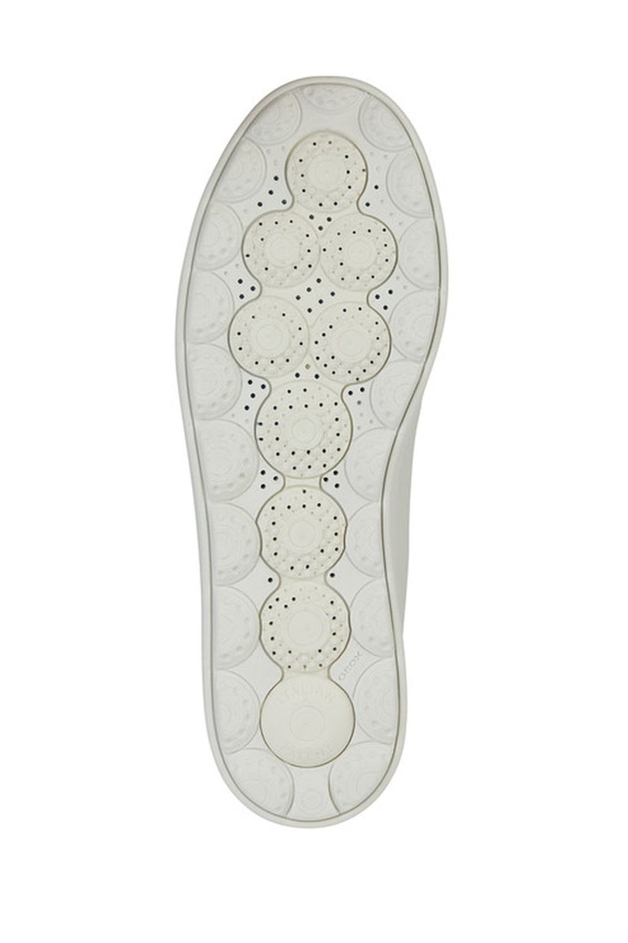 Geox Erkek Beyaz Spherica Ecub-1 Bağcıklı Deri Sneaker