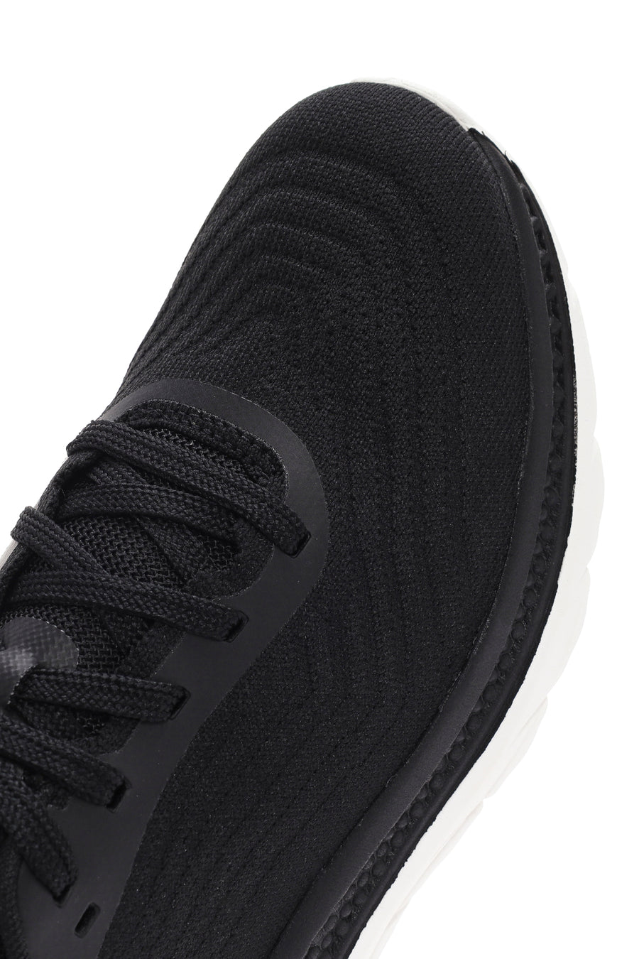 Geox Men's Black Spherica Active X Lace-Up Fabric Sneaker