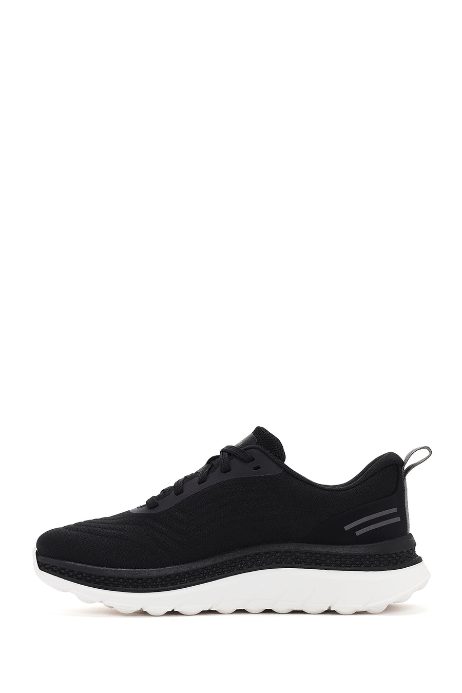 Geox Men's Black Spherica Active X Lace-Up Fabric Sneaker