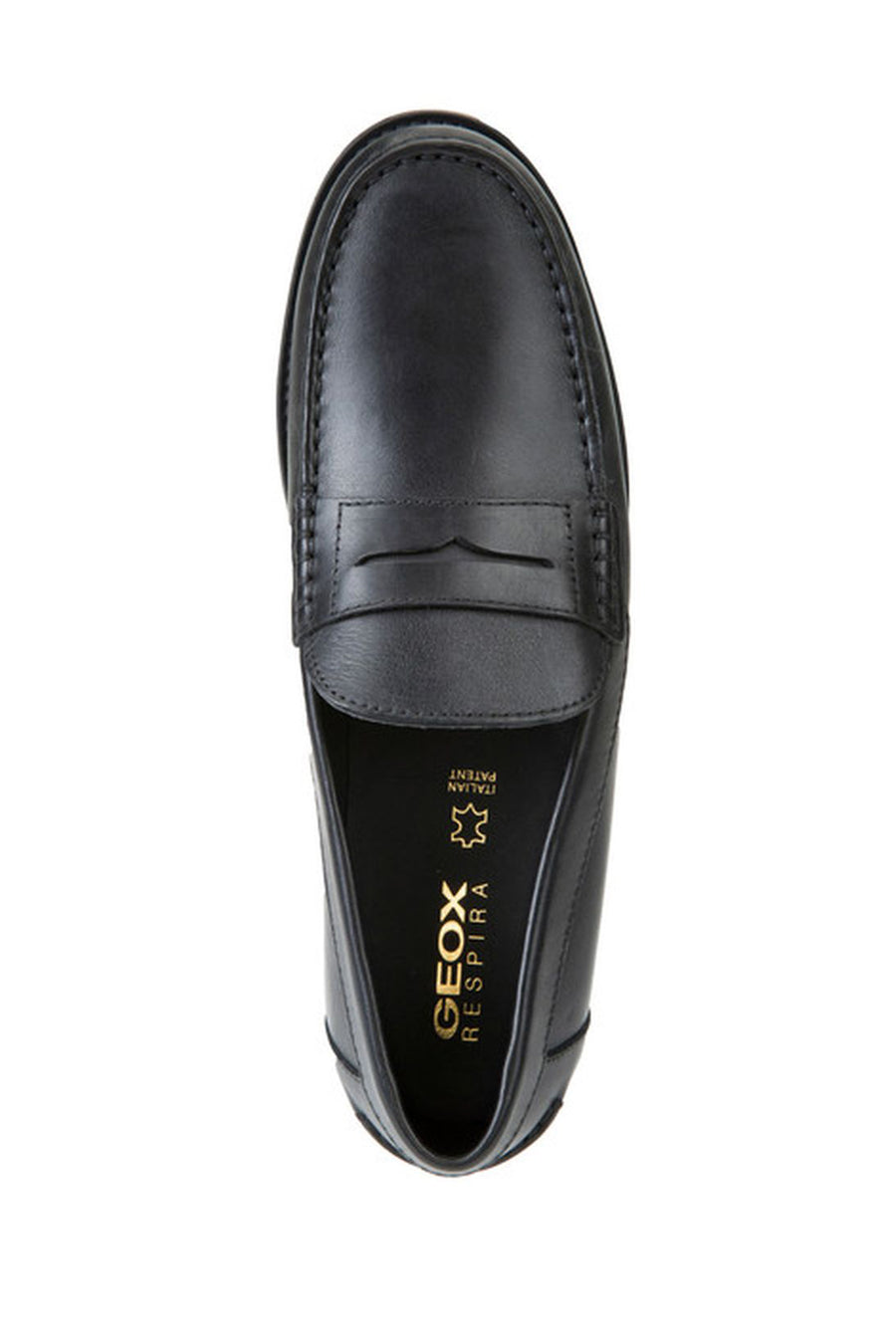 Geox Erkek Siyah New Damon Deri Loafer