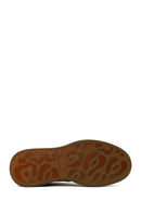 Male Brown Lace-Up Thick-Soled Suede Leather Sneaker | Derimod