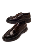 Derimod Fly Male Brown Lace-Up Thick-Soled Leather Casual Shoes | Derimod