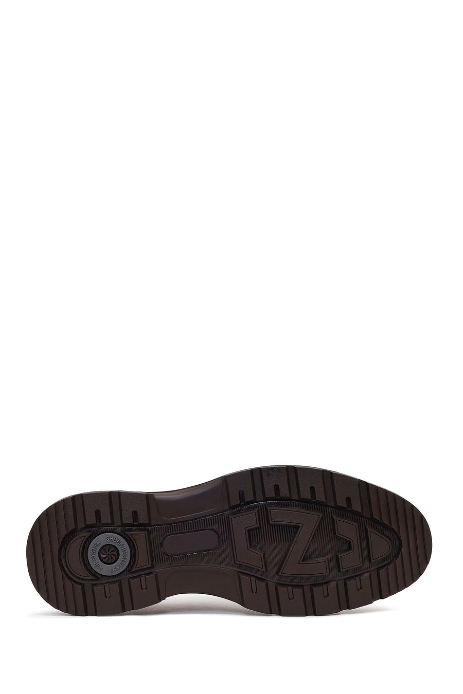 Derimod Fly Male Brown Lace-Up Thick-Soled Leather Casual Shoes
