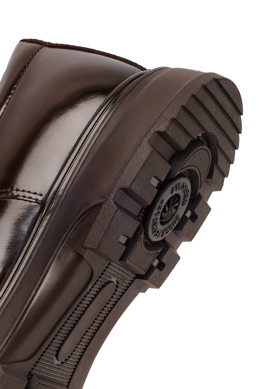 Derimod Fly Male Brown Lace-Up Thick-Soled Leather Casual Shoes