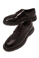 Derimod Fly Male Brown Lace-Up Thick-Soled Leather Casual Shoes | Derimod