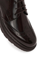 Derimod Fly Male Brown Lace-Up Thick-Soled Leather Casual Shoes | Derimod