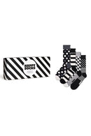 Happy Socks Kadın Siyah Klasik 4’lü Pamuklu Çorap Seti | Derimod