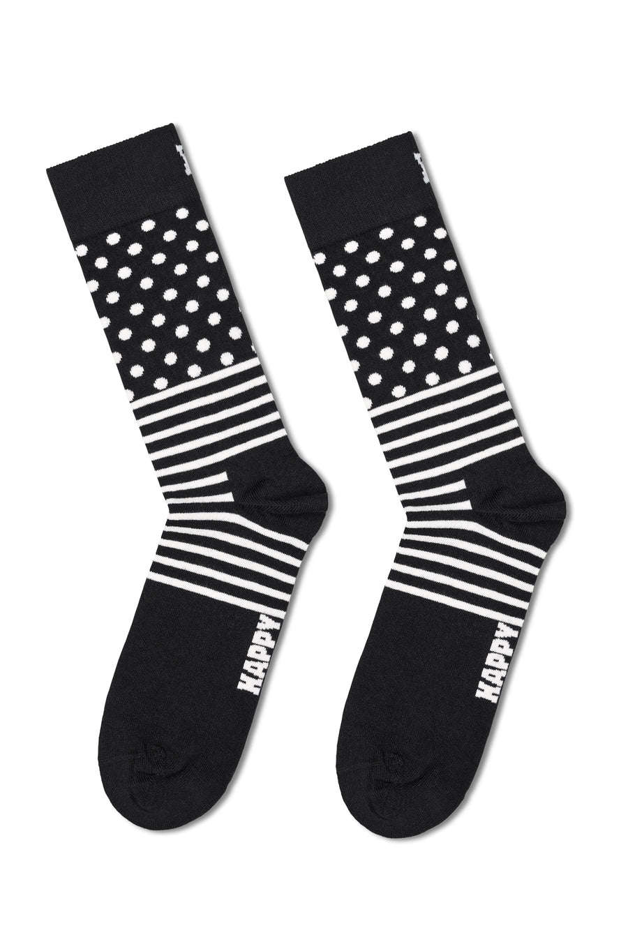 Happy Socks Kadın Siyah Klasik 4’lü Pamuklu Çorap Seti