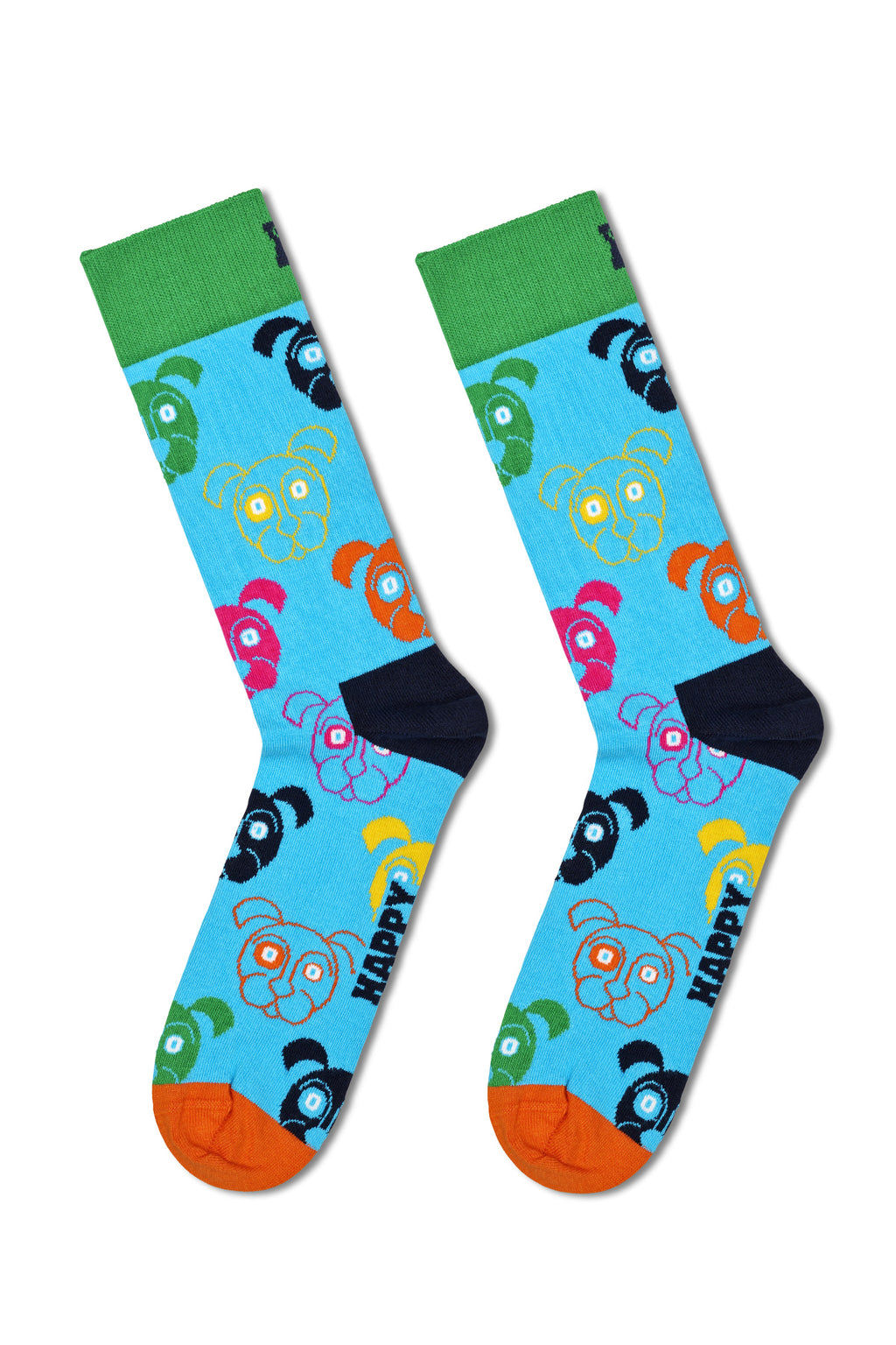 Happy Socks Erkek Çok Renkli Desenli Pamuklu 3’lü Çorap Seti
