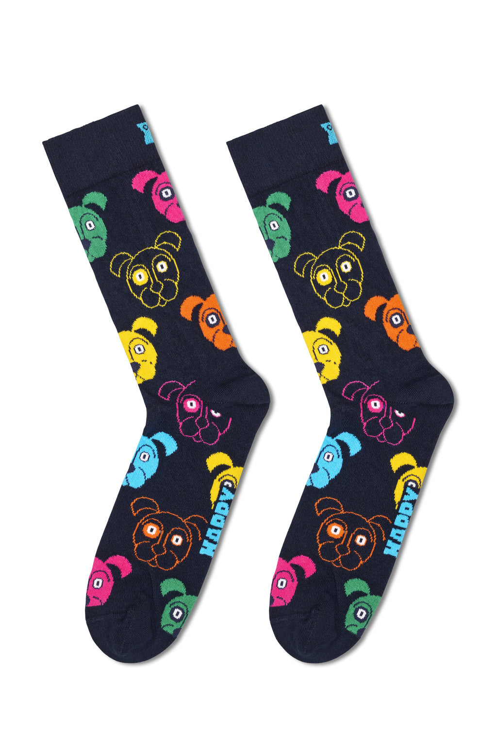 Happy Socks Erkek Çok Renkli Desenli Pamuklu 3’lü Çorap Seti
