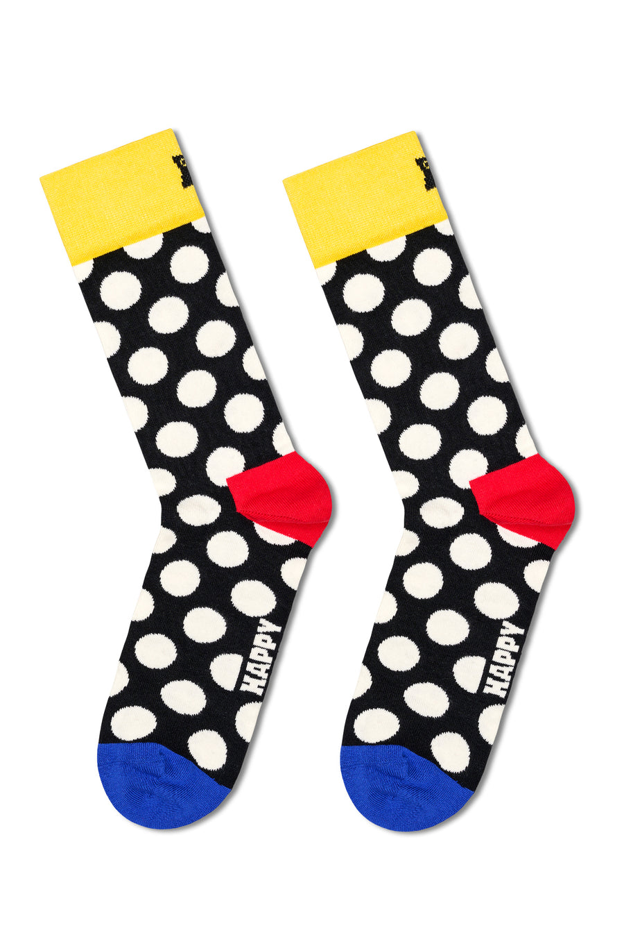 Happy Socks Male Multicolored Super Dad Themed Cotton 3-Pack Sock Set