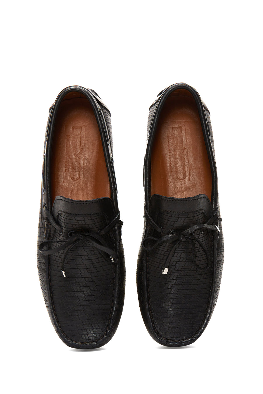 Erkek Deri Baskılı Loafer