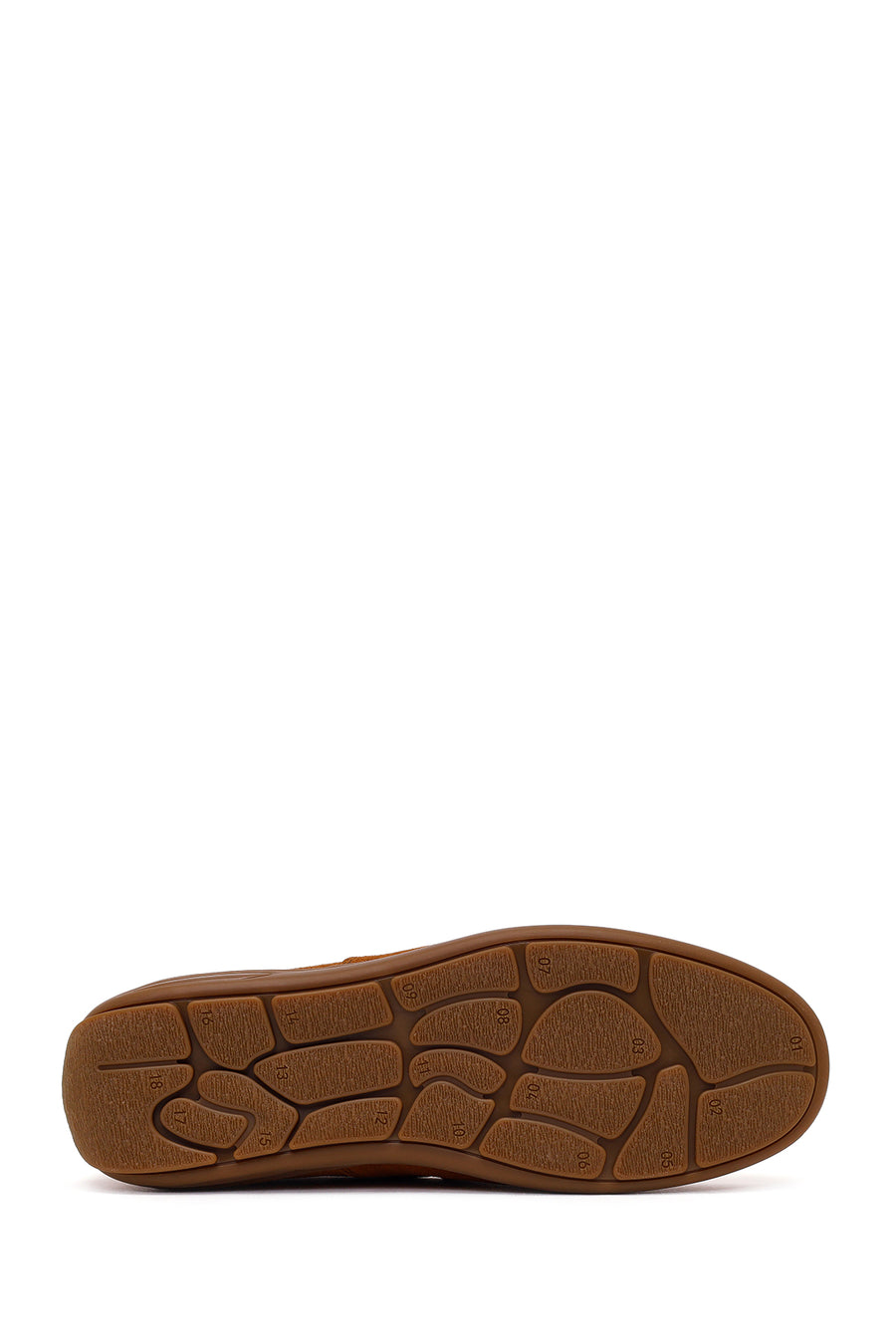 Erkek Taba Süet Deri Casual Loafer