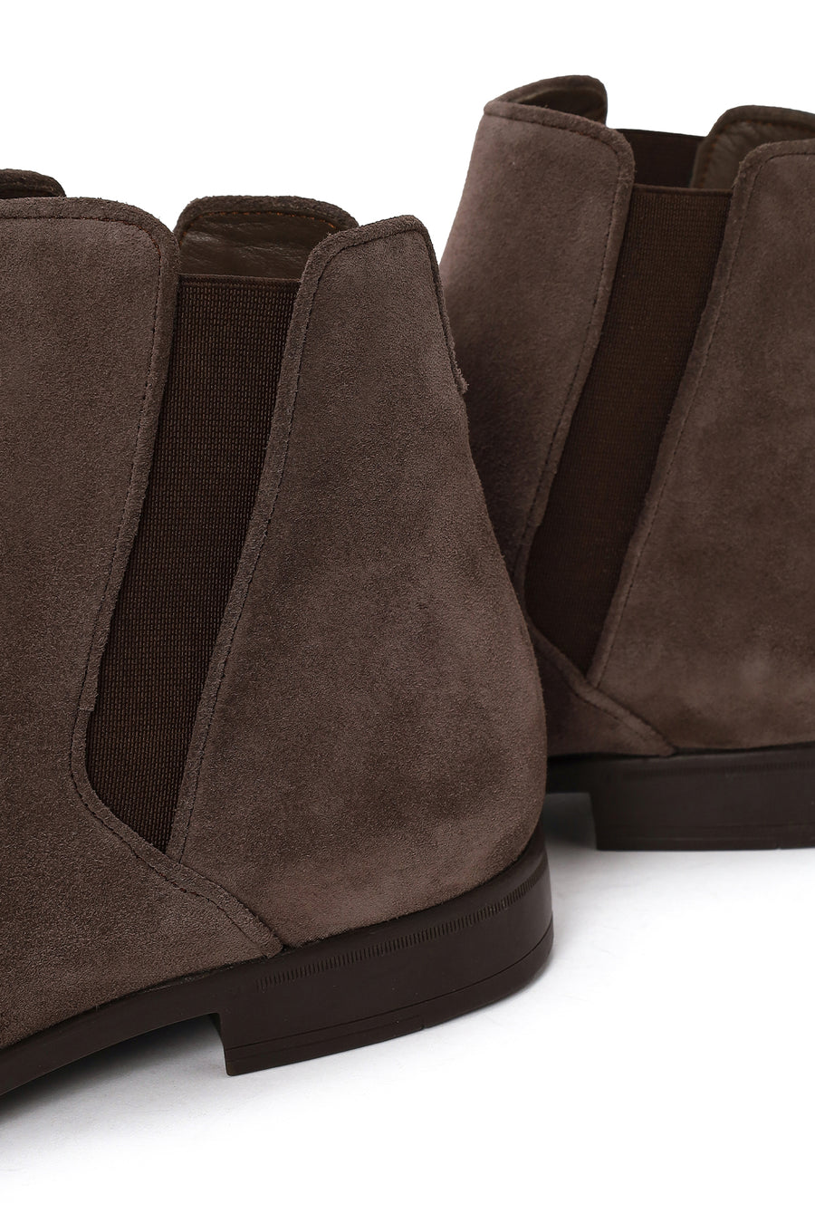 Male Mink Suede Chelsea Boots