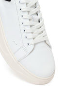 Erkek Beyaz Bağcıklı Deri Sneaker | Derimod