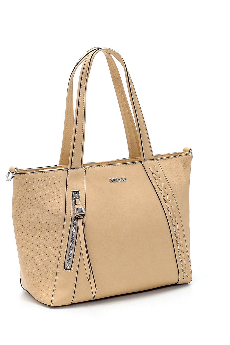 Women's Zipper Detailed Shoulder Bag