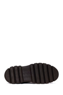 Male Brown Lace-up Suede Leather Casual Boots | Derimod