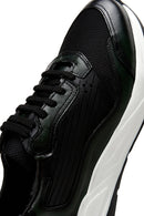 Erkek Yeşil Deri Sneaker | Derimod