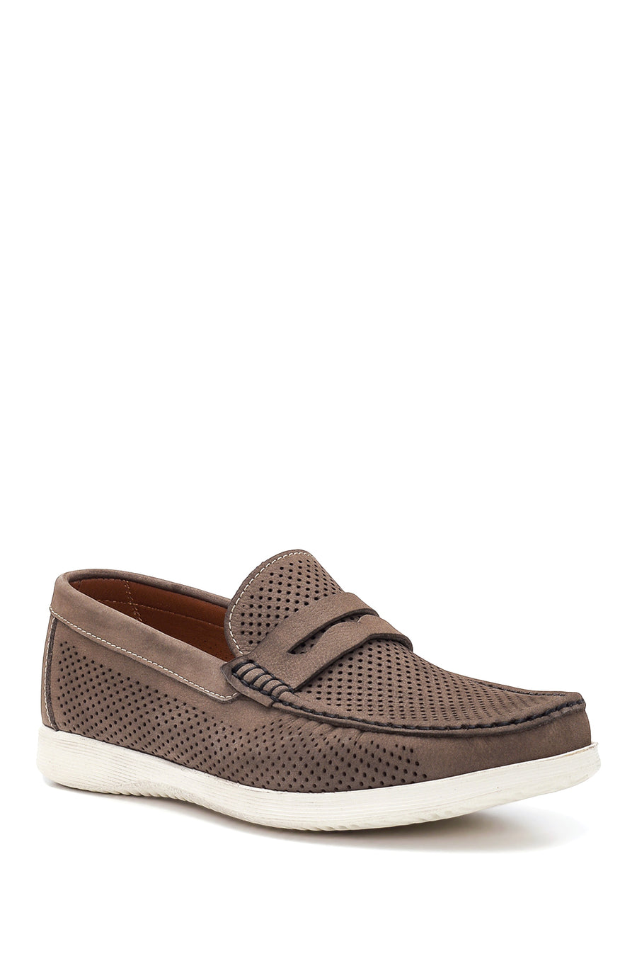 Erkek Deri Nubuk Loafer