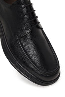 Male Black Lace-Up Leather Casual Shoes | Derimod