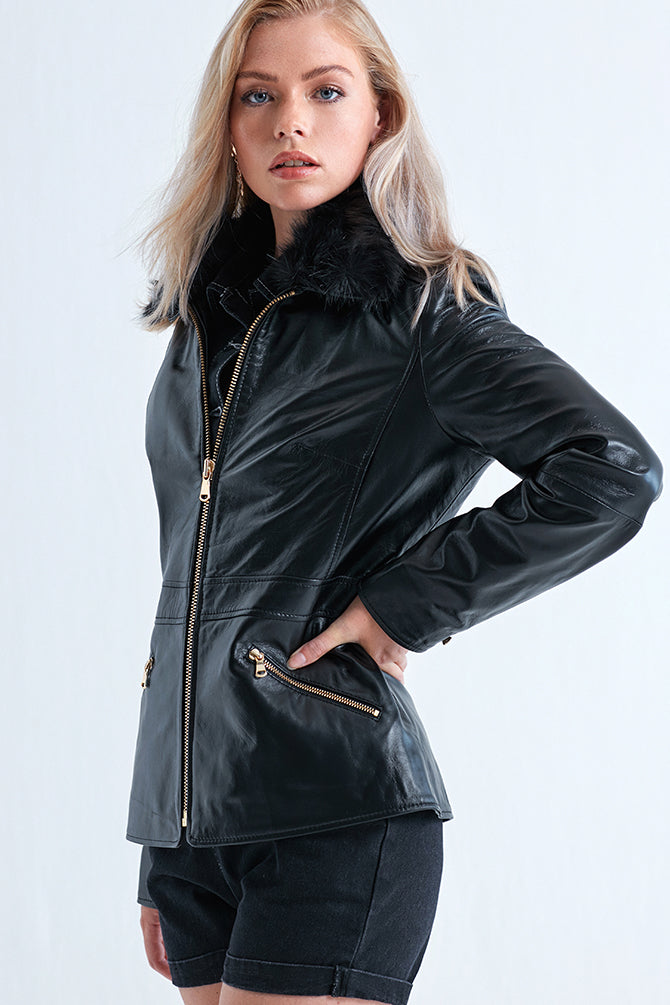 Karen Women's Leather Jacket