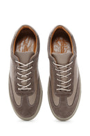 Men's Mink Leather Sneaker | Derimod