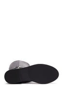 Women's Black Zippered Boots | Derimod