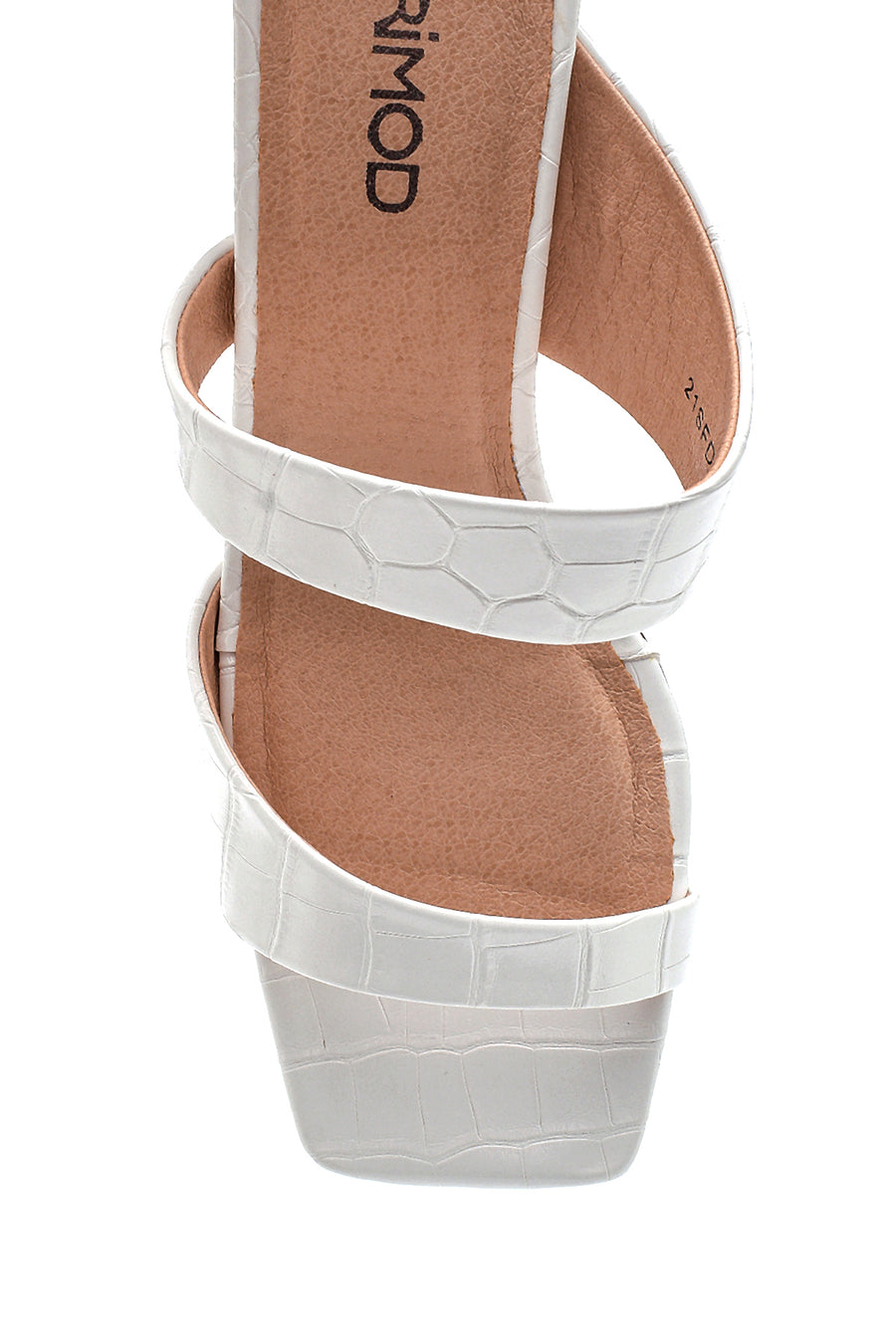 Women's Transparent Heel Detailed Slippers