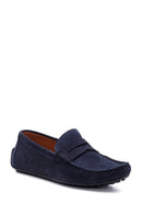 Erkek Deri Nubuk Loafer | Derimod