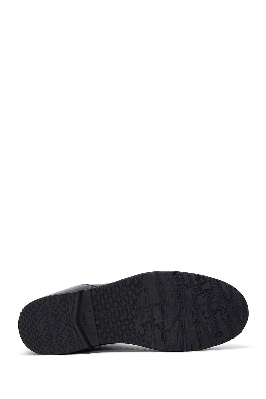 Men's Leather Zippered Boots