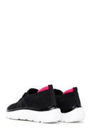 Women's Black Fabric Sneaker | Derimod