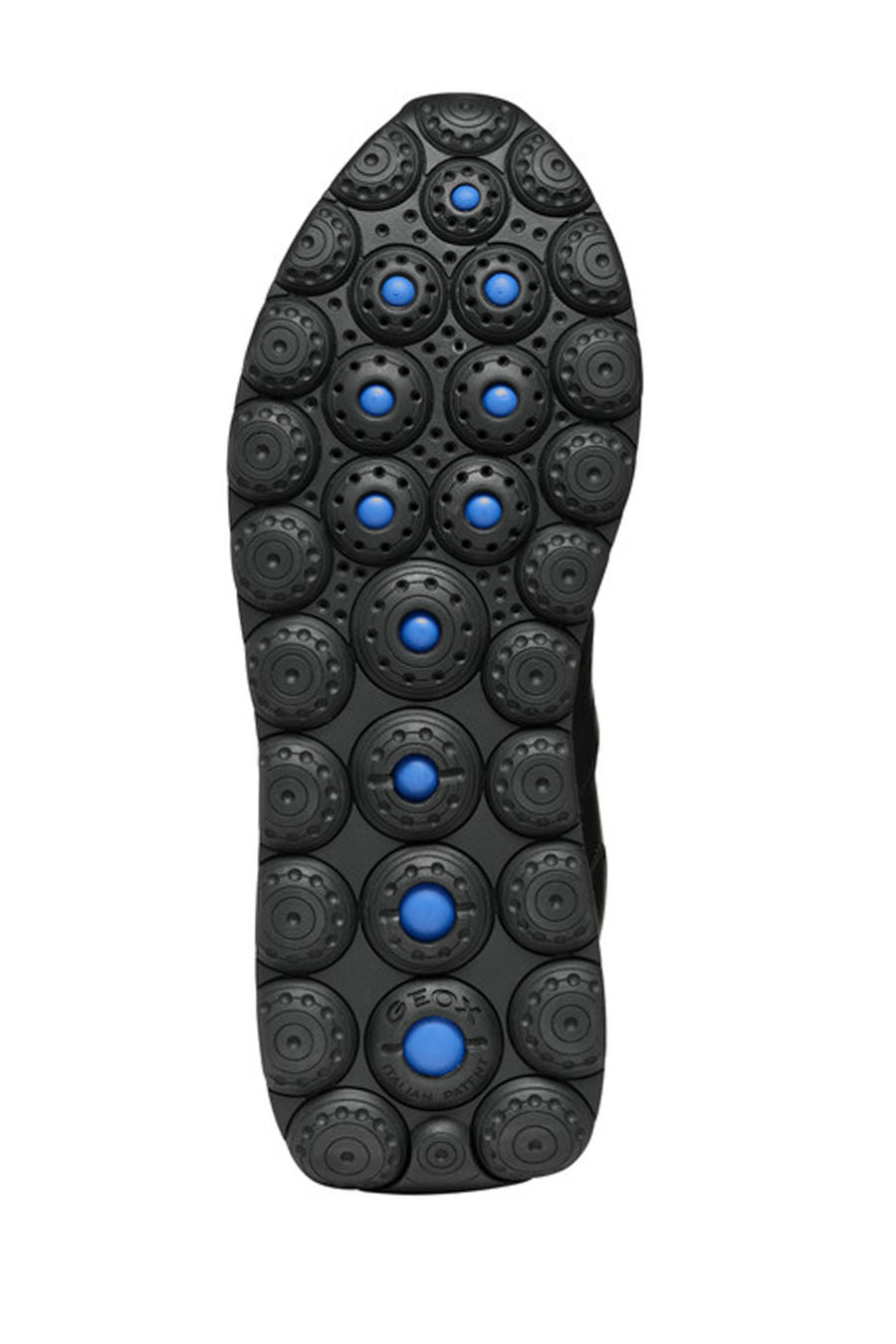 Geox Erkek Siyah Bağcıklı Deri Sneaker