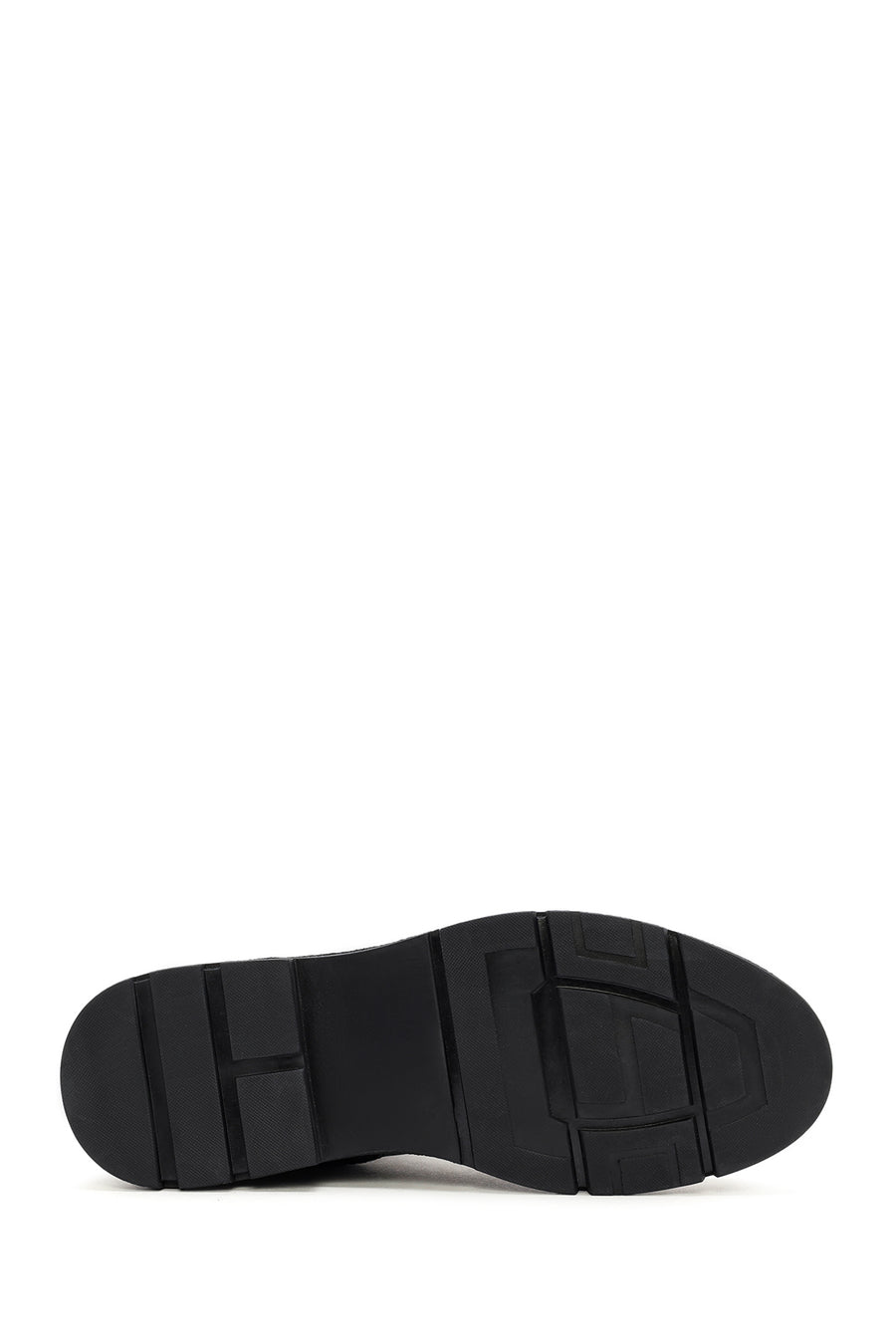 Men's Black Zippered Leather Casual Boots
