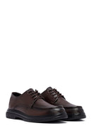 Male Brown Lace-up Leather Casual Shoes | Derimod